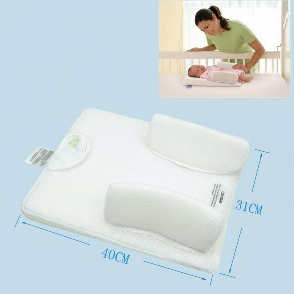 Newborn Infant Anti Roll Pillow Sleeping Positioning