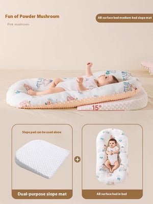 DreamNest™ Newborn Infant Baby Lounger Bed Anti-Reflux Anti-Colic