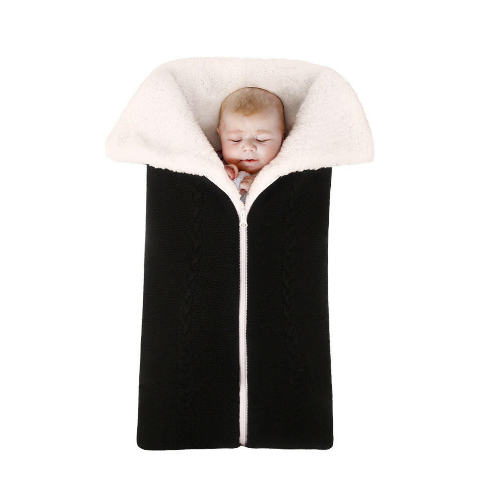 WarmWhisper™ Premium Knit Baby Sleeping Bag Blanket