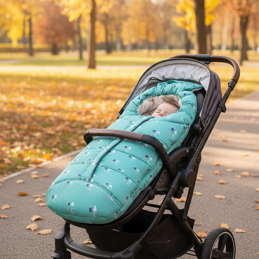 CozyShield™ Windproof & Waterproof Baby Bunting Bag