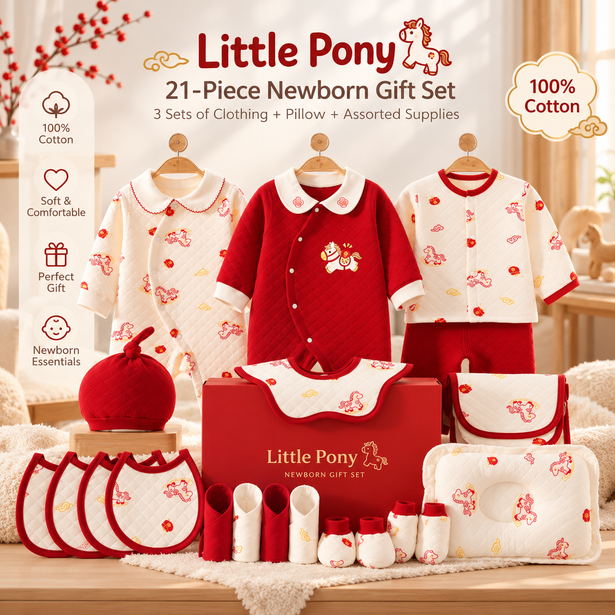 Little Pony™ 21-Piece Newborn Baby Gift Set