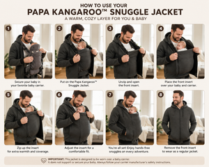 Papa Kangaroo™ Babywearing Jacket