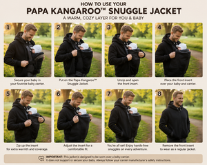 Papa Kangaroo™ Babywearing Jacket