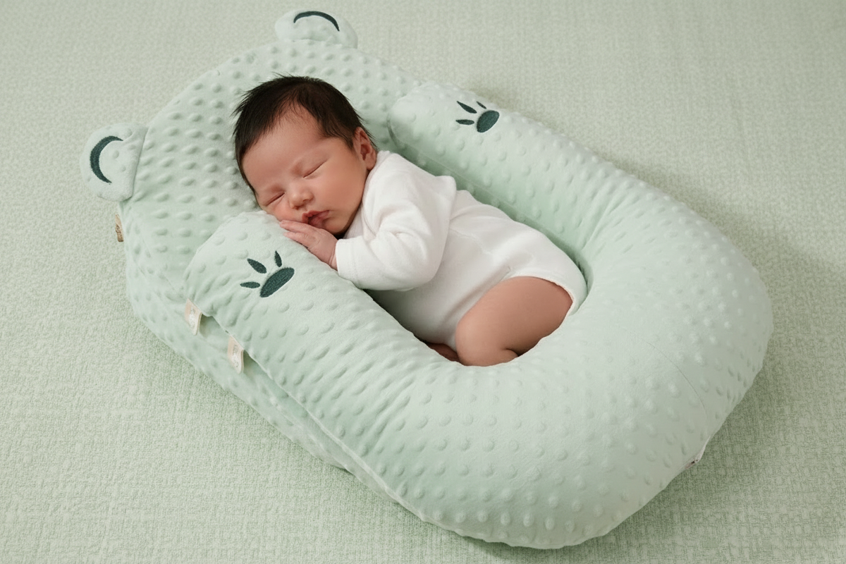 TenderNest™ Baby Anti-Reflux Wedge Support Pillow