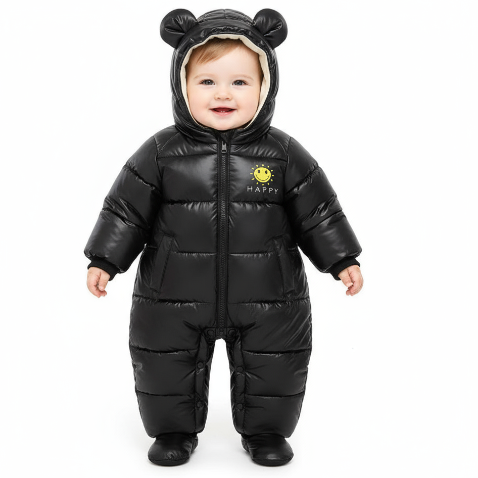 Newborn Baby Winter Waterproof Down Snowsuit