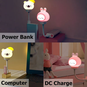 Kids Bedside Night Light - USB Powered | Cuddle Baby