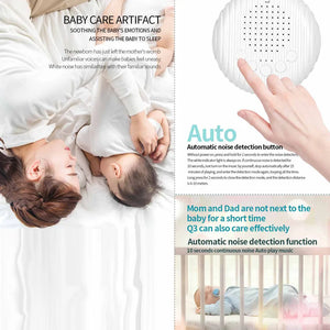 Portable White Noise Sound Machine - Cuddle Baby