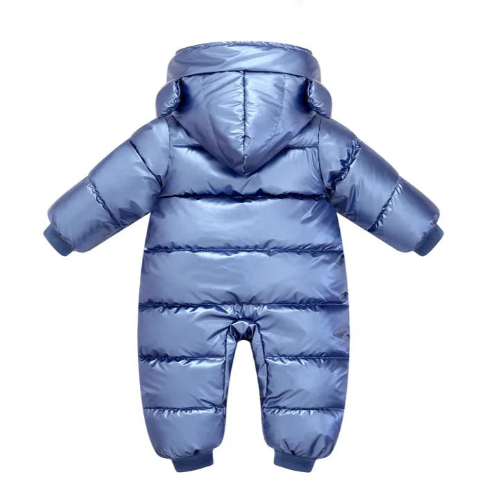 Newborn Baby Winter Waterproof Down Snowsuit