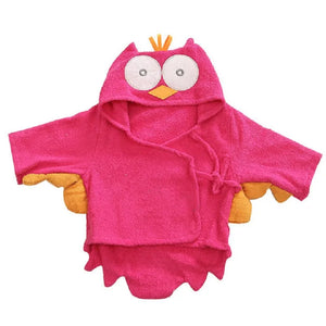 Toddler Hooded Cotton Bathrobe - Cuddle Baby