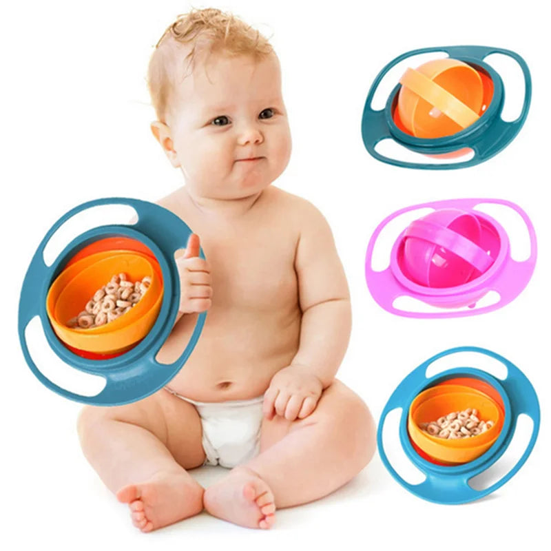 360° Anti-Spill Bowl for Babies & Kids.