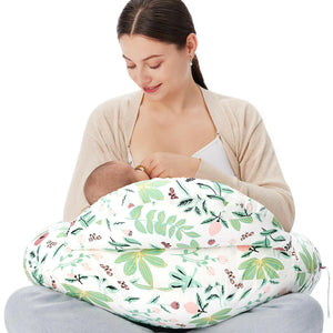 Multifunctional Breastfeeding Pillow with Removable Cover - Baby Nursing Support Pillow.