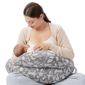 Multifunctional Breastfeeding Pillow with Removable Cover - Baby Nursing Support Pillow.