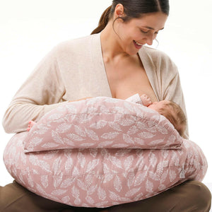 Multifunctional Breastfeeding Pillow with Removable Cover - Baby Nursing Support Pillow.