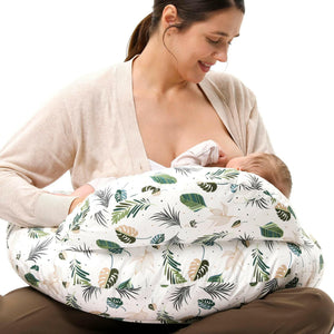 Multifunctional Breastfeeding Pillow with Removable Cover - Baby Nursing Support Pillow.