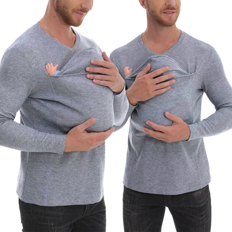 Papa Kangaroo Shirt Baby Carrier – Babywearing Shirt