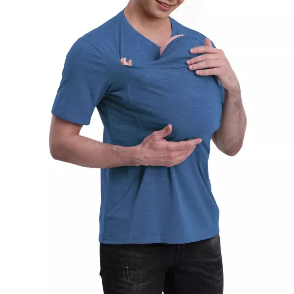 Men’s Babywear Shirt Kangaroo Carrier CuddleBond™