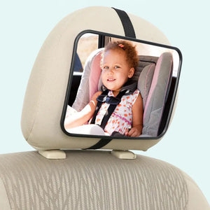 Adjustable Wide Car Seat Baby Safety Mirror - Cuddle Baby