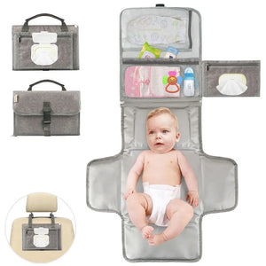 2 in 1 Portable Diaper Changing Pad - Cuddle Baby