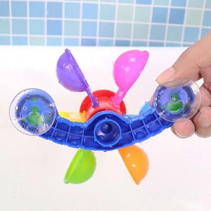 Colorful Waterwheel Baby Bath Toy - Cuddle Baby