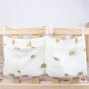 Baby Crib Storage Bag Organizer.