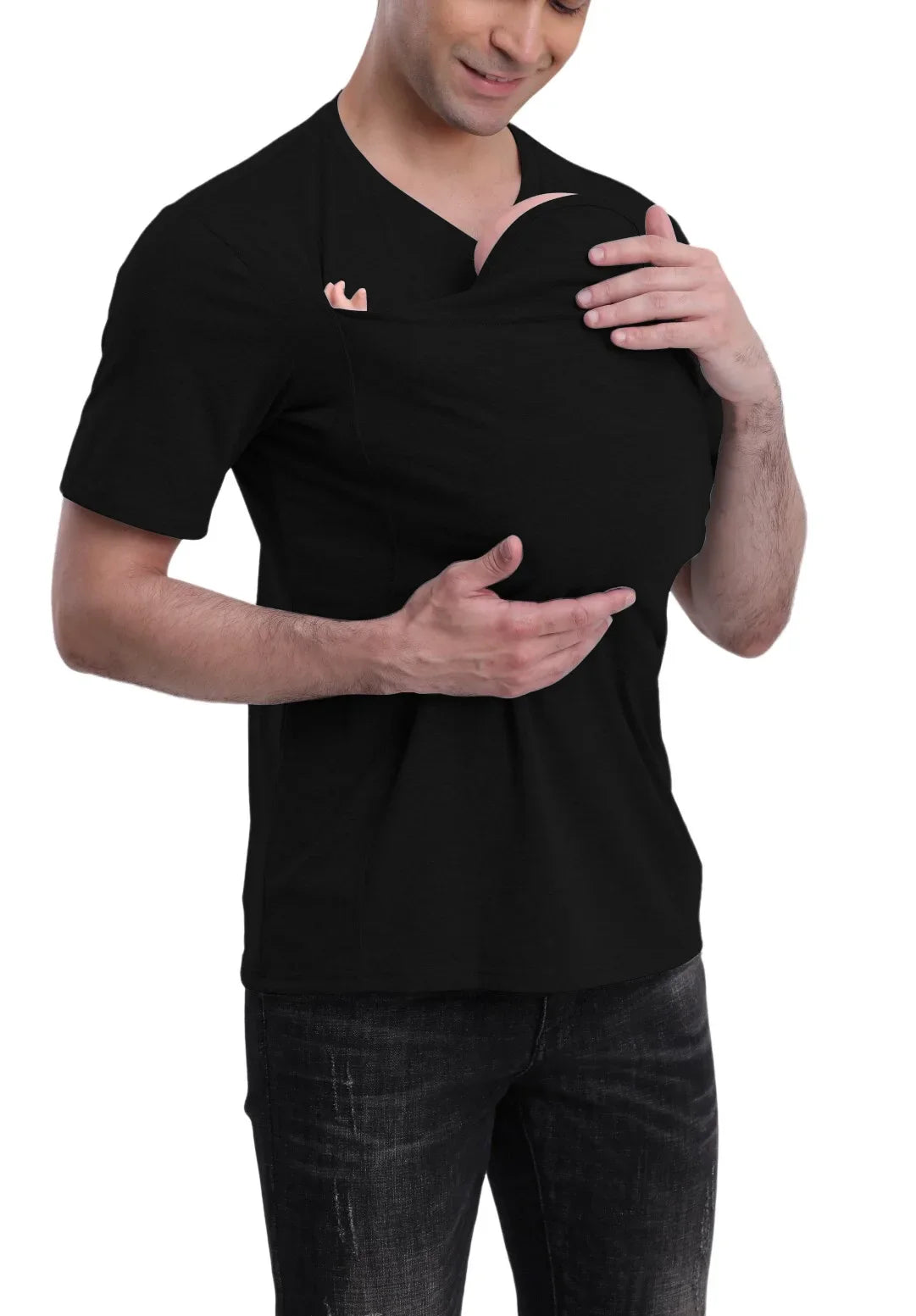 Men’s Babywear Shirt Kangaroo Carrier CuddleBond™