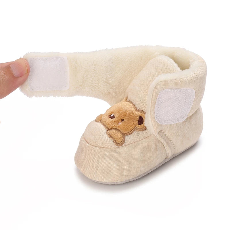 Newborn Baby Soft Cotton Winter Shoes First Walkers