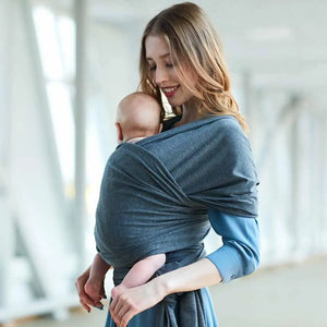 Cotton All-in-1 Stretchy Baby Wrap | Cuddle Baby