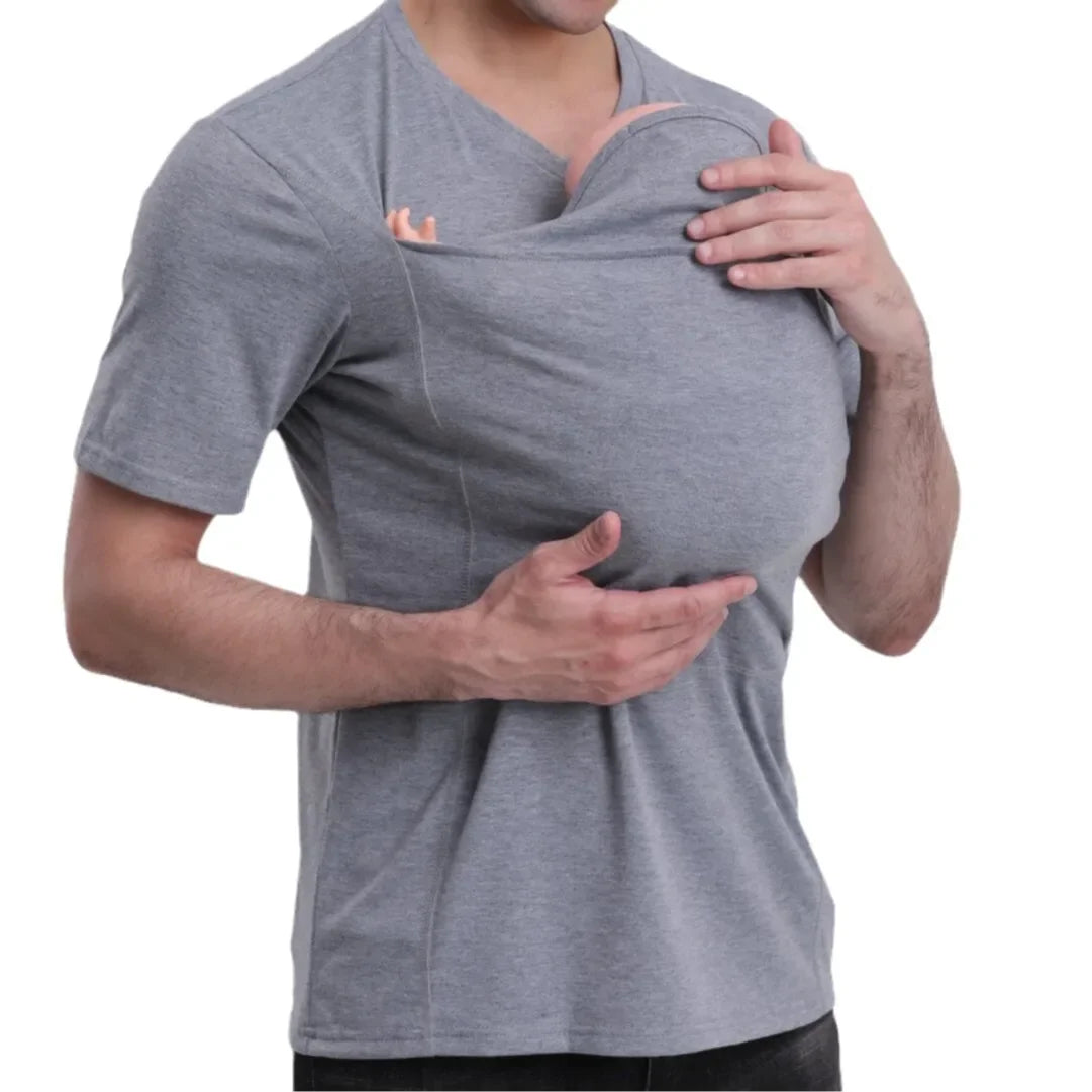 Men’s Babywear Shirt Kangaroo Carrier CuddleBond™