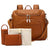 Deluxe Leather Diaper Bag 4 Pieces Set | Cuddle Baby