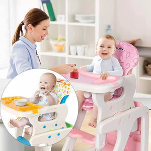 Infant-to-Toddler 3-in-1 Highchair Booster & Toddler Table Set