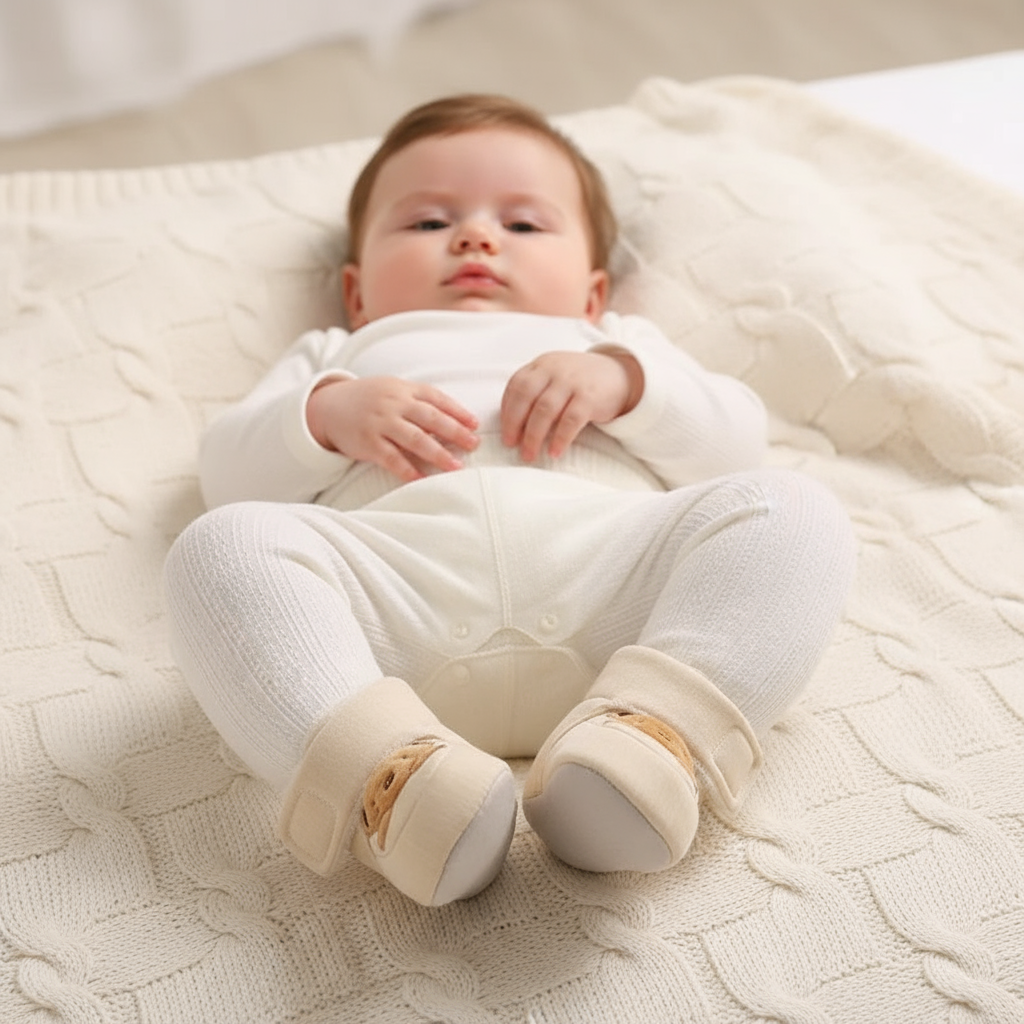 Newborn Baby Soft Cotton Winter Shoes First Walkers