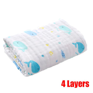 Cotton Baby Bath Towel - Cuddle Baby