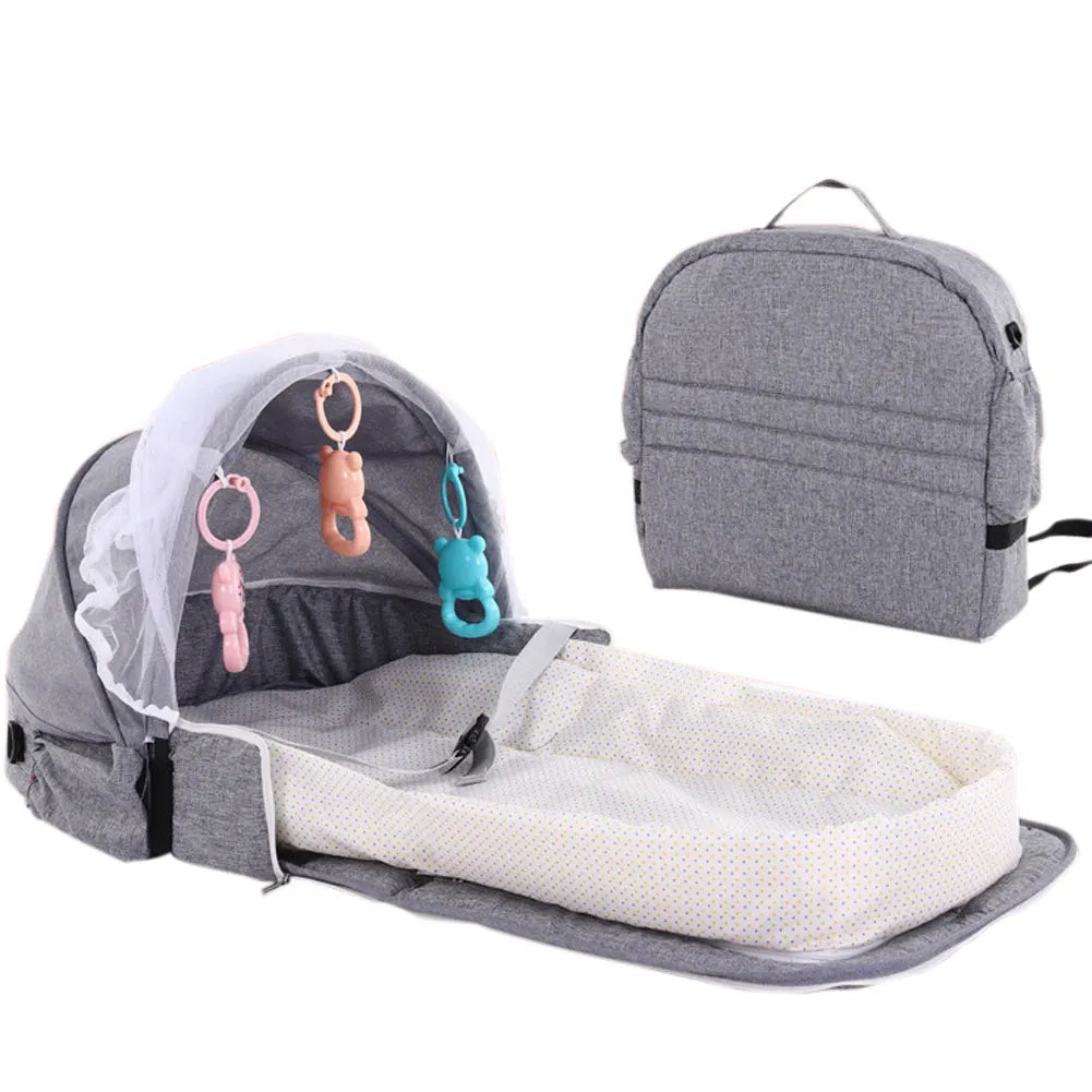 Portable Baby Bed with Built in Mosquito Net Cuddle Baby