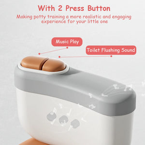 Realistic Musical Potty Training Seat - Cuddle Baby