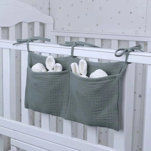 Baby Crib Storage Bag Organizer.