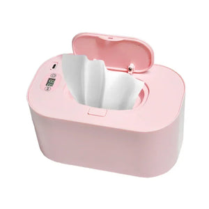 Large Capacity Baby Wipe Warmer with Adjustable Temperature Control and LED Display