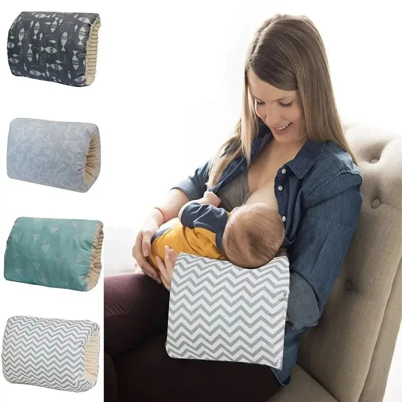 Comfortable Nursing Arm Pillow - Breastfeeding Support Cushion for Mom and Baby.