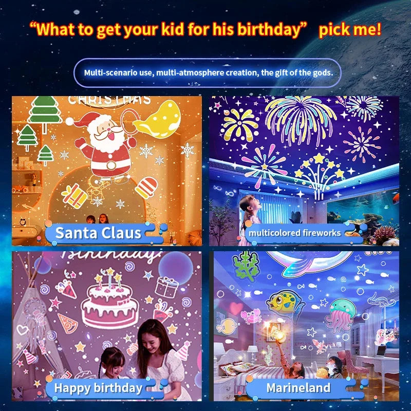 Sweet Dream Best Night Projector Light with Remote Control for Baby & Toddler