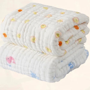 Cotton Baby Bath Towel - Cuddle Baby