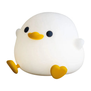 Cute Duck Silicone Nursery Night Light - Cuddle Baby