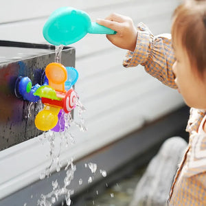 Colorful Waterwheel Baby Bath Toy - Cuddle Baby