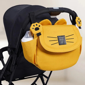 Large Capacity Cute Cat Diaper Bag | Cuddle Baby