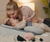 TummyEase™ Inclined Baby Bed Anti-Reflux Newborn Lounger with Safety Strap
