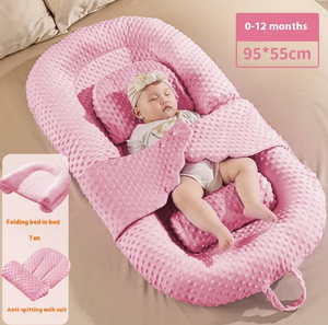 Baby Bed Nest Bassinet Baby Wedge Pillow Pram Cot Bed Acid Reflux