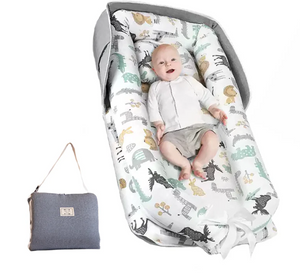 LullaLuxe™ Foldable Travel Baby Lounger Nest