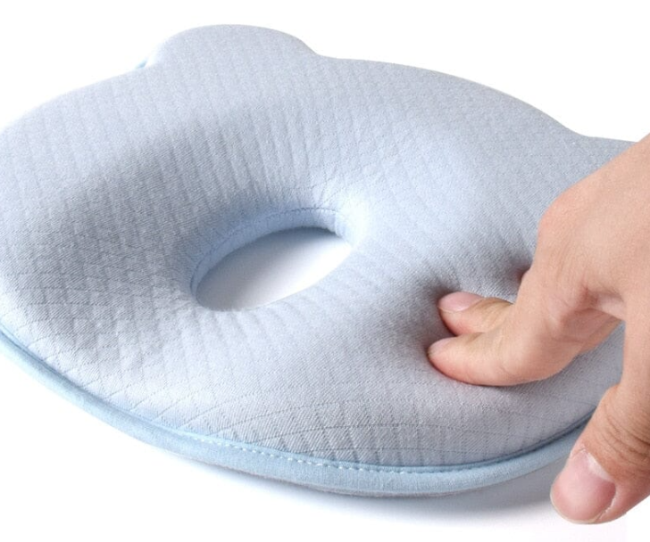 Cozy Donut Head Shaping Pillow for Babies