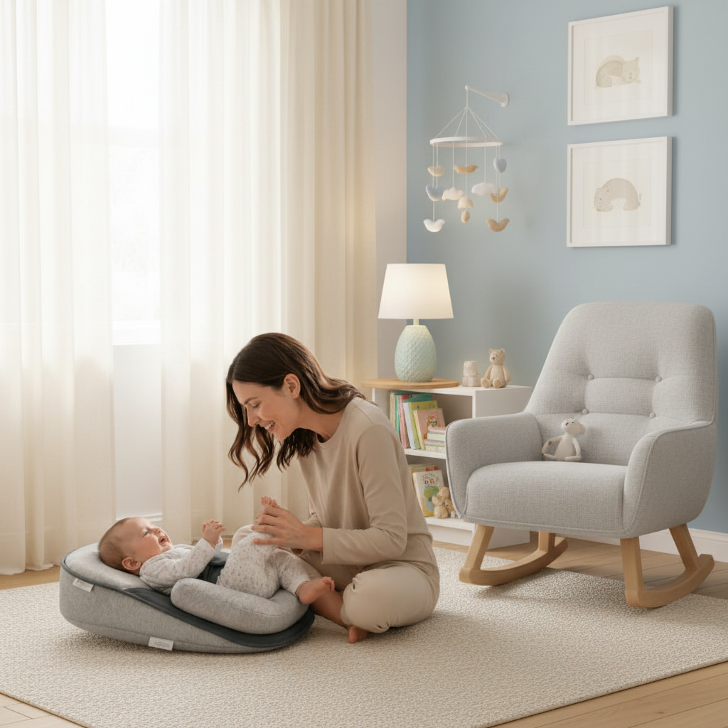 ElevateNest™ Gentle Comfort Baby Support Pillow