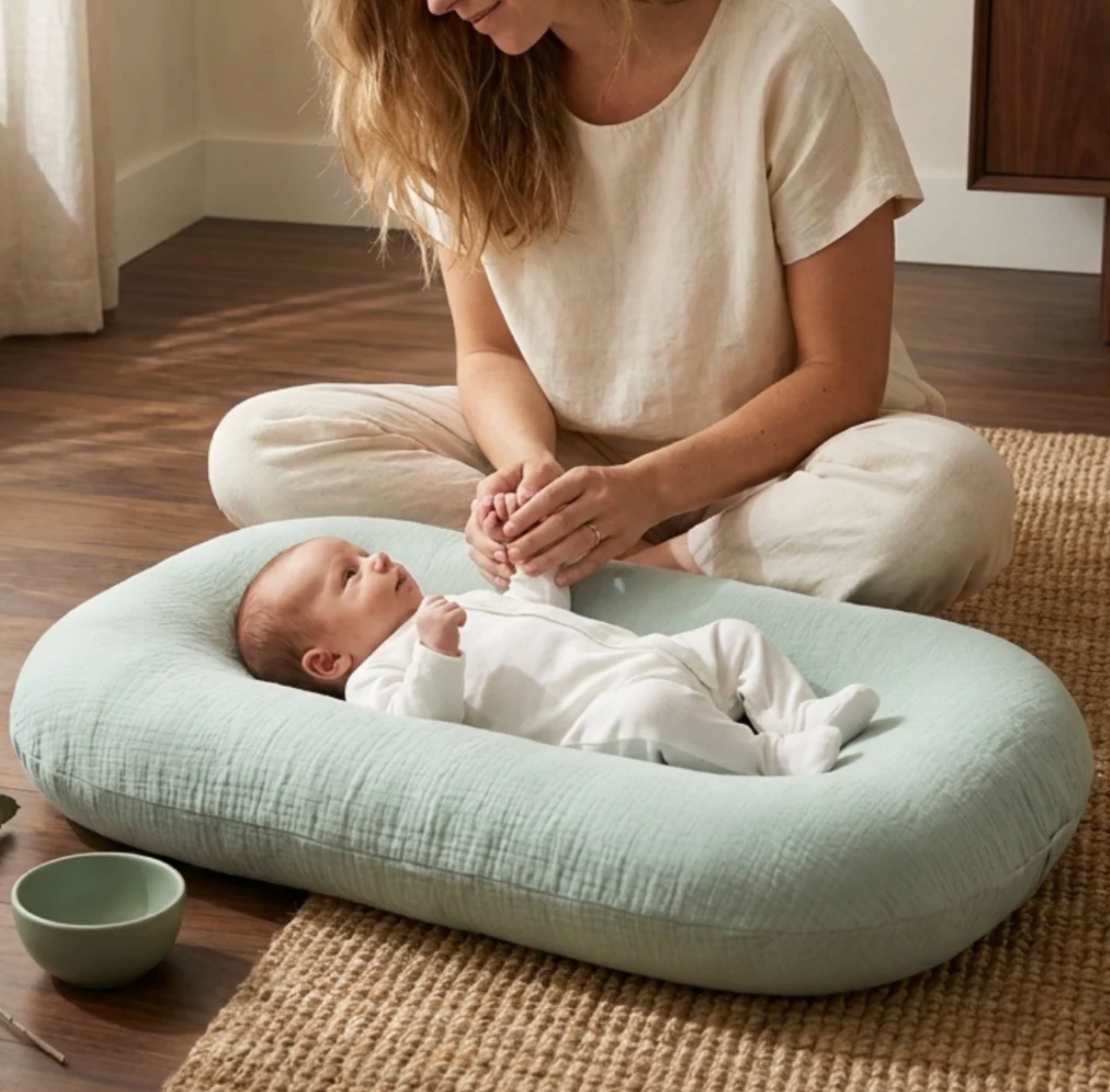 Portable Isolation Single-shoulder Mommy Bag Crib.