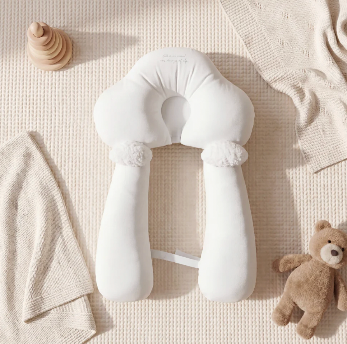 CloudSoft™ Huggable Baby Pillow