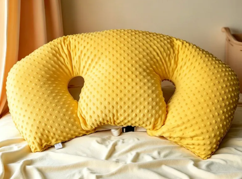 DuoNest™ Luxe Twin Nursing & Support Pillow